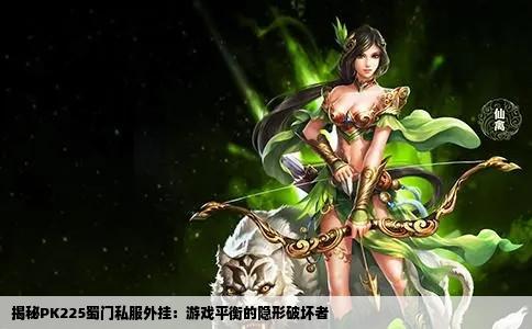 揭秘PK225蜀门私服外挂：游戏平衡的隐形破坏者